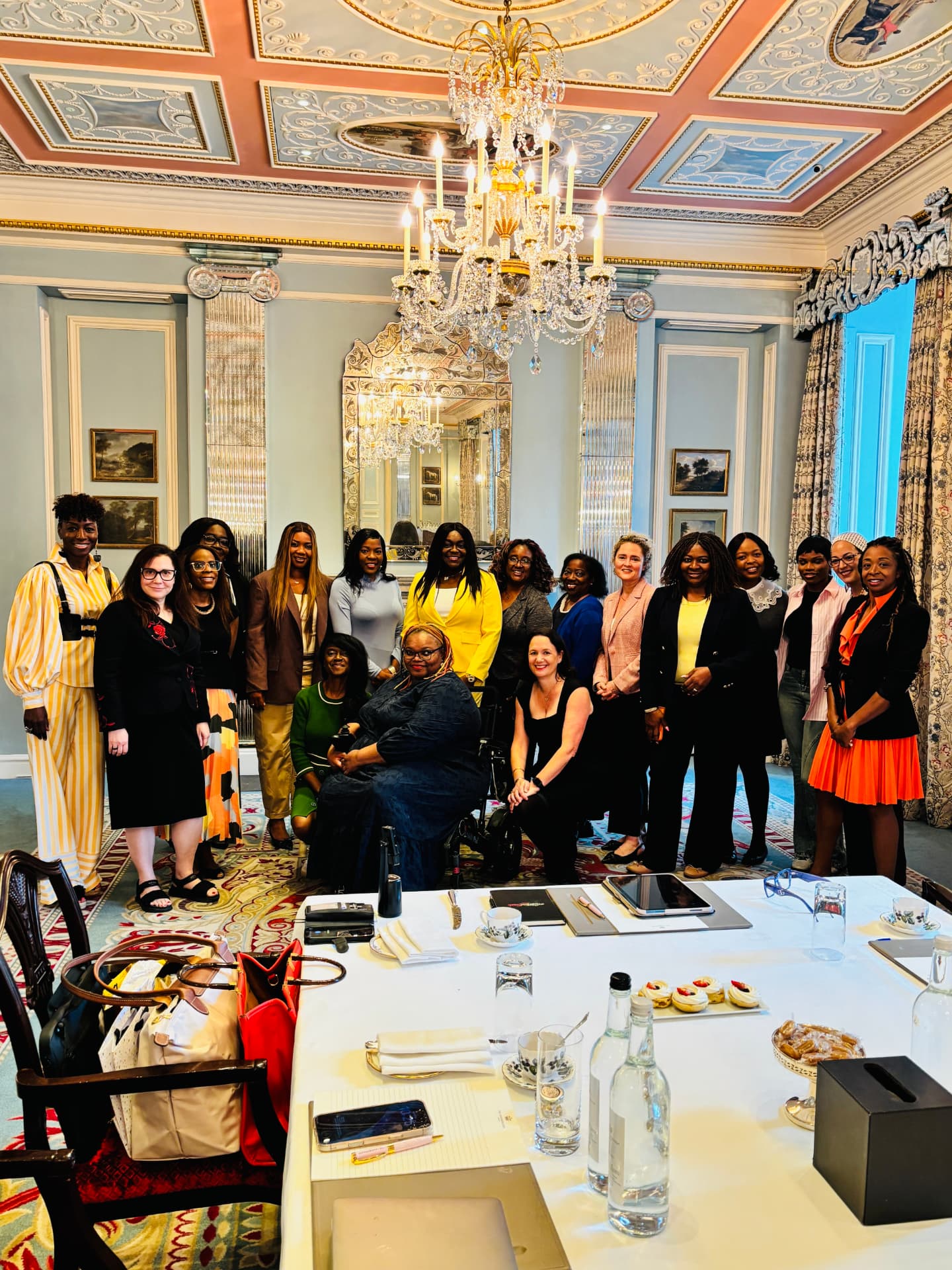 Group photograph of delegates at the CWS AI London edition